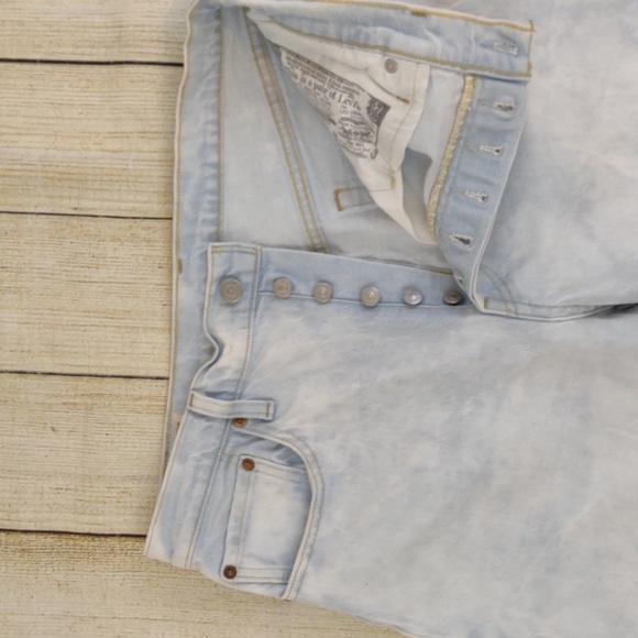 Levi's acid 501 wash button fly skinny jeans - Picture 4 of 15